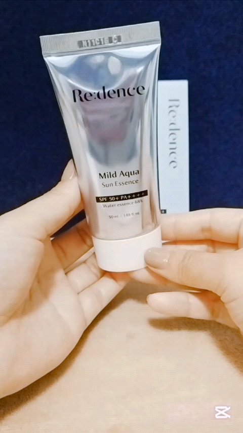 マイルドアクアUVエッセンス/redence/日焼け止めローションの動画クチコミ3つ目