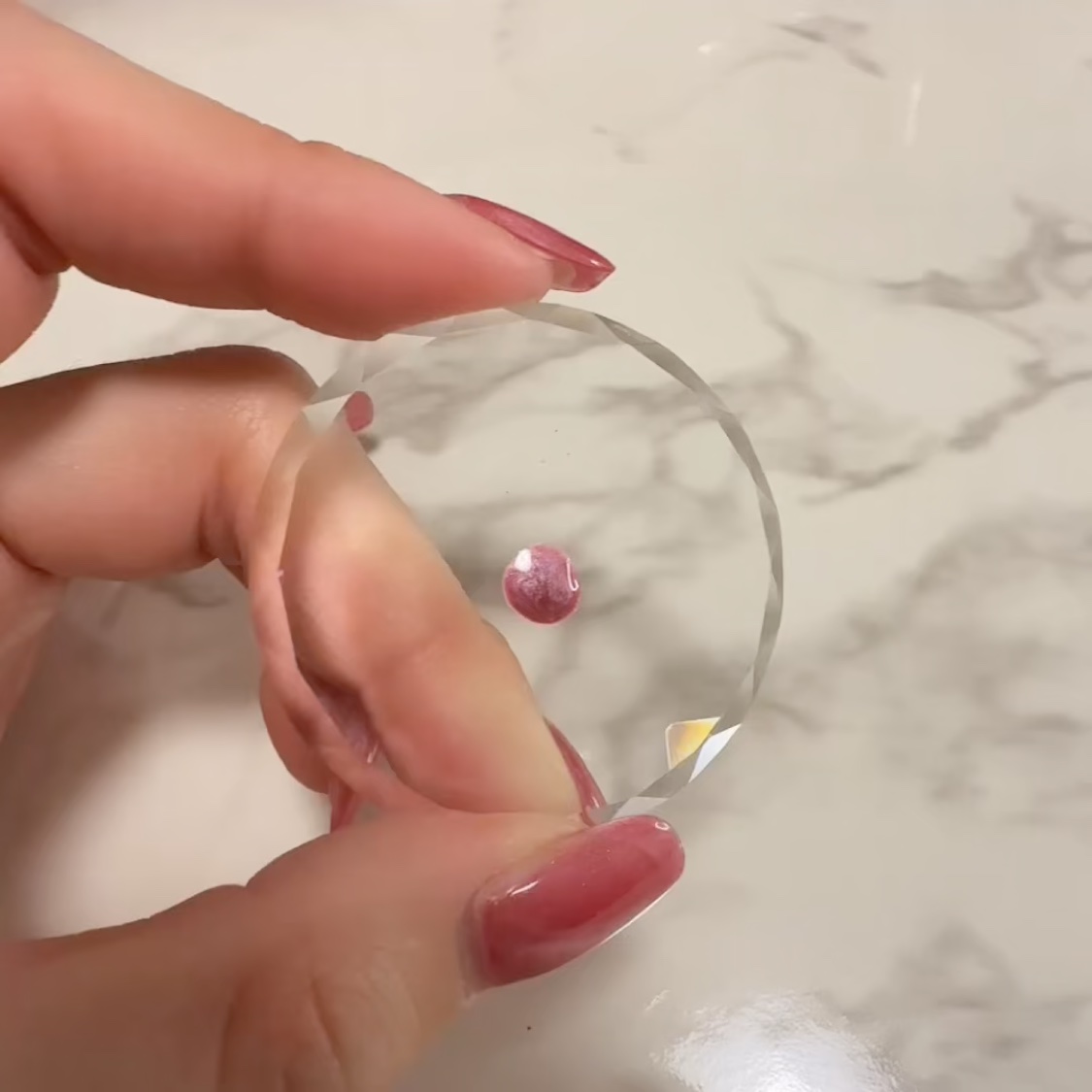 ジェルネイル（ライト対応）/セリア/ジェルネイルを使ったクチコミ（3枚目）