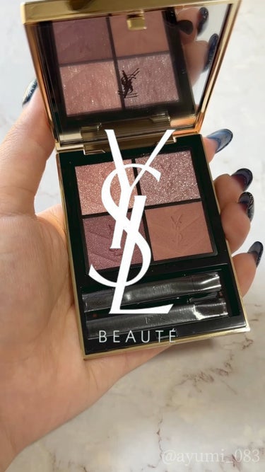 クチュール ミニ クラッチ/YVES SAINT LAURENT BEAUTE/アイシャドウパレットを使ったクチコミ（1枚目）