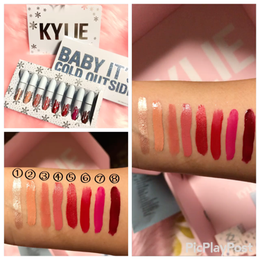 クリスマスホリデーコレクション/Kylie Cosmetics/アイシャドウパレットを使ったクチコミ（1枚目）