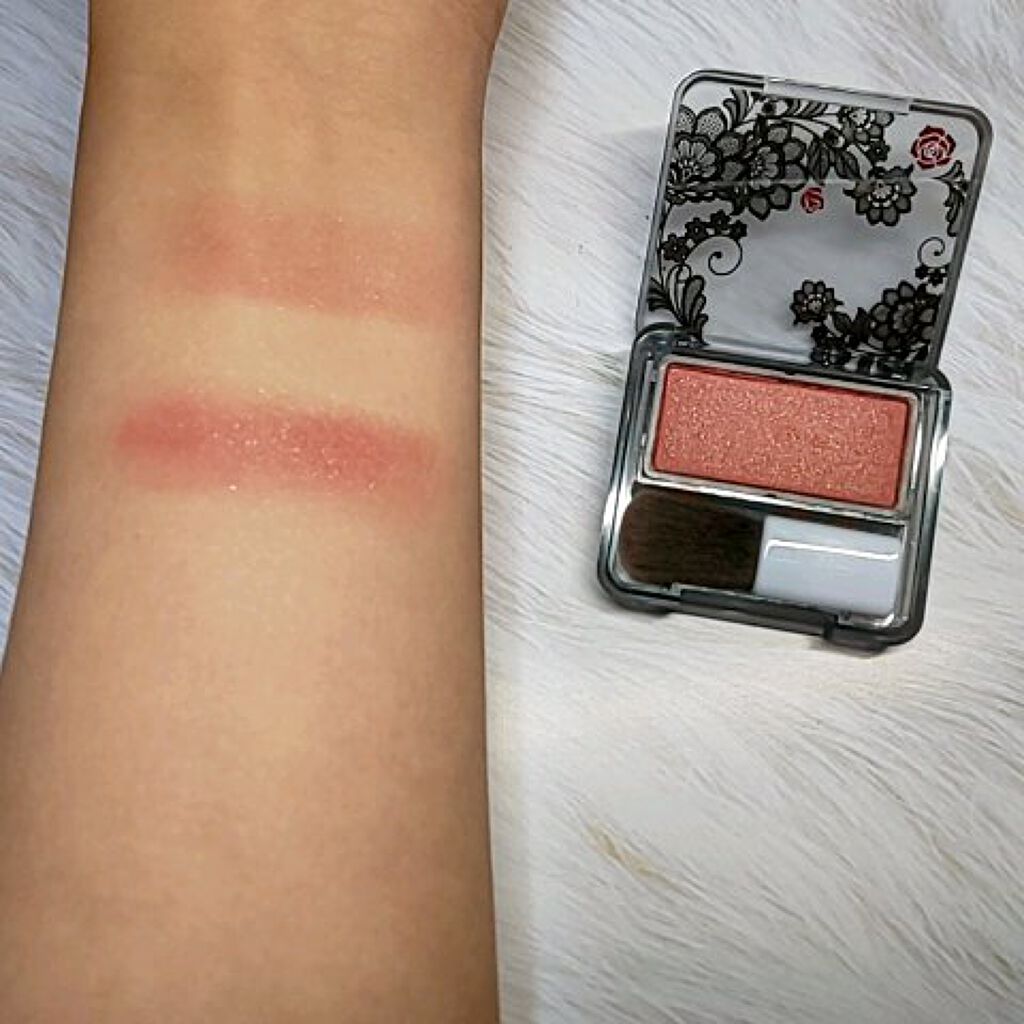 【限定】パウダー チーク 571 レッド系パール/ちふれ/パウダーチークの動画クチコミ2つ目