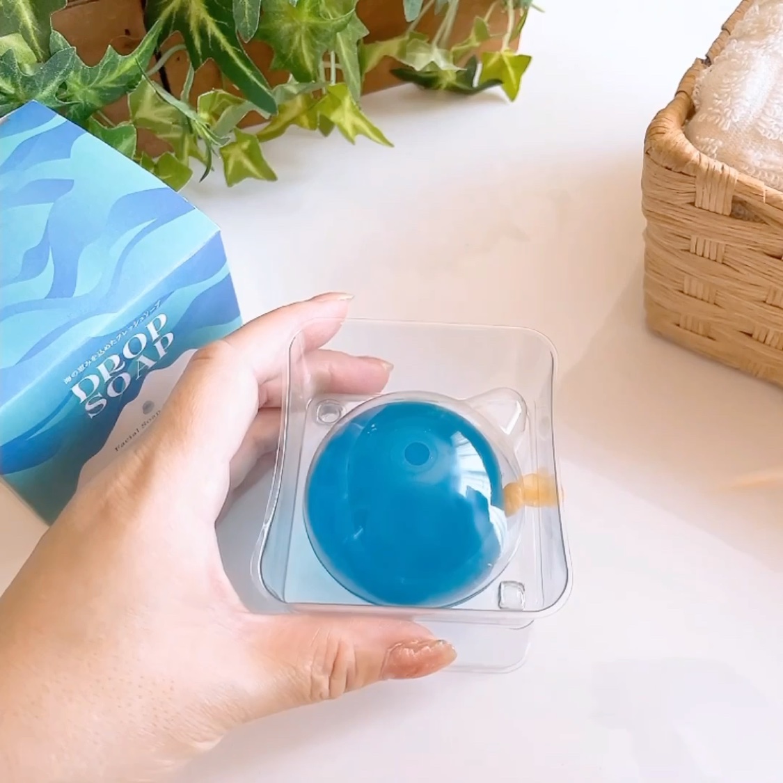 リムヴェール ドロップソープ（マリン）/リムサプライ/洗顔石鹸を使ったクチコミ（3枚目）