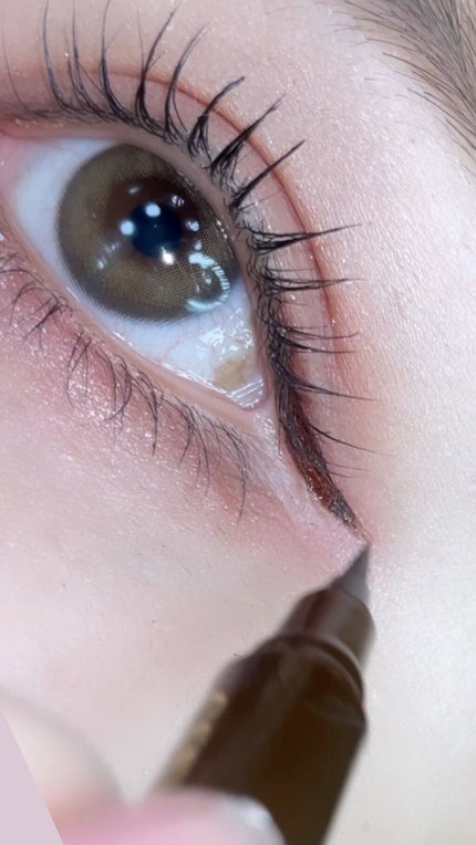 極細アイライナーEX/CEZANNE/リキッドアイライナーの人気ショート動画