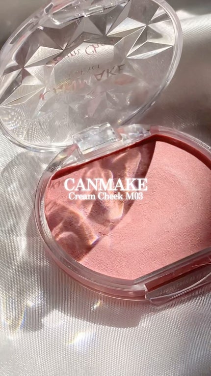 クリームチーク(マットタイプ)/キャンメイク/ジェル・クリームチークの人気ショート動画