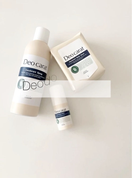 薬用デオドラント スティック/デオカラット/デオドラント・制汗剤の動画クチコミ3つ目