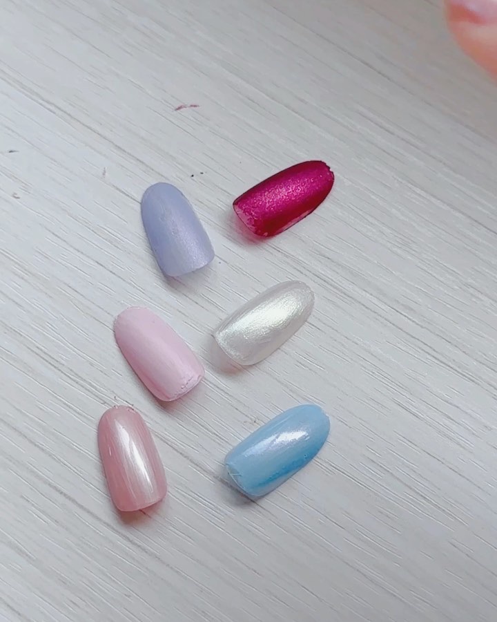 インスタドライ ネイルカラー リュクスフィニッシュ/サリーハンセン/オールインワンネイルの動画クチコミ5つ目