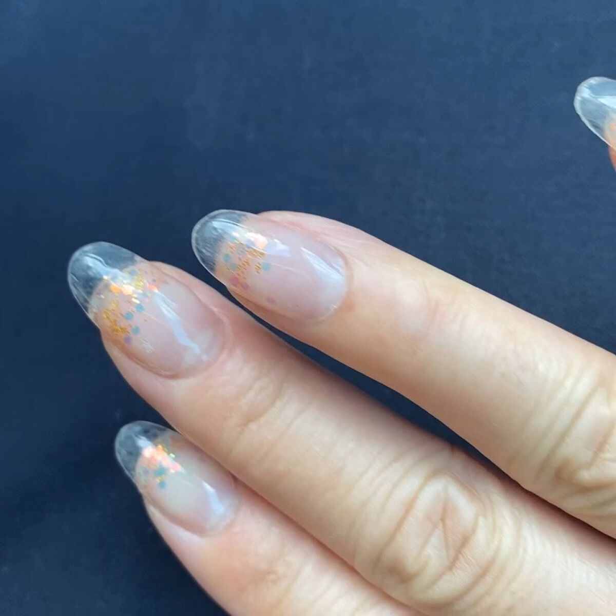 ネイルチップオーバルタイプ/DAISO/ネイルチップ・パーツの人気ショート動画