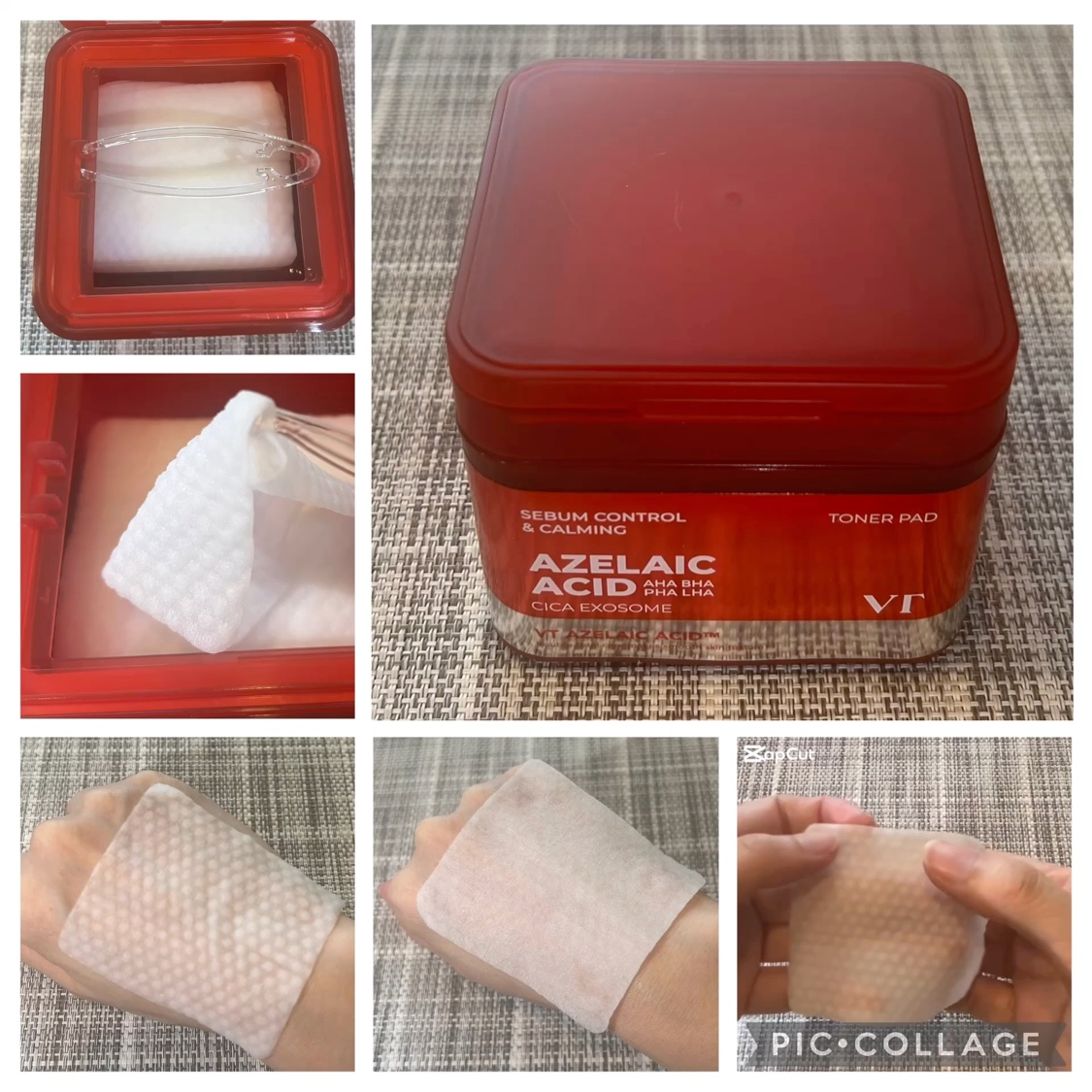 AZケア トナーパッド/VT/トナーパッドを使ったクチコミ（3枚目）