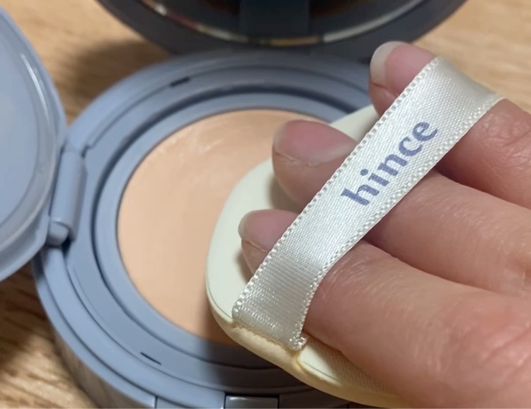 セカンドスキンメッシュマットクッション/hince/クッションファンデーションの動画クチコミ4つ目