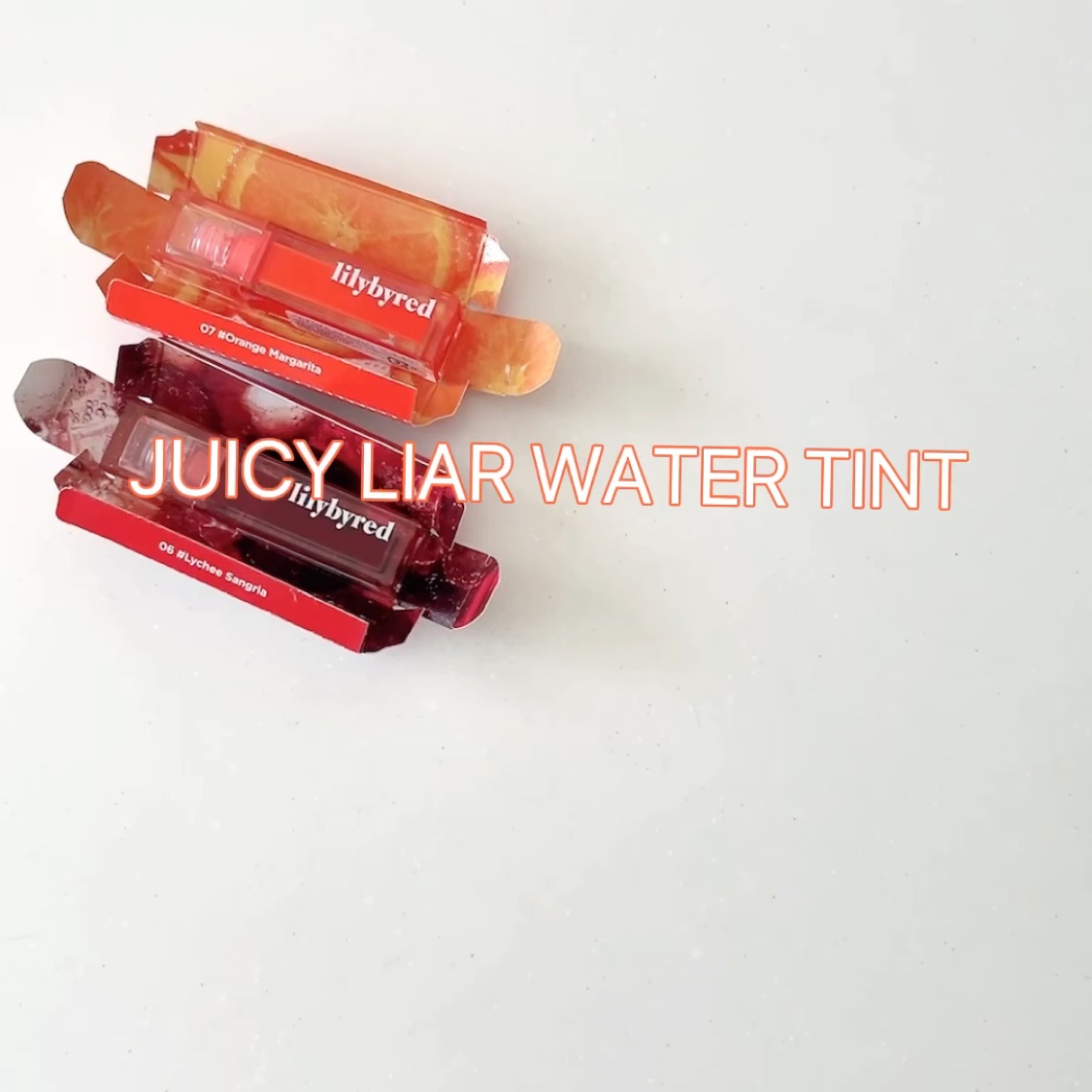ジューシーライアー ウォーターティント/lilybyred/リップティントの動画クチコミ2つ目