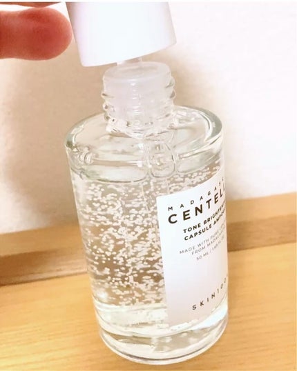 トーンブライトニング カプセルアンプル/SKIN1004/美容液を使ったクチコミ(2枚目)