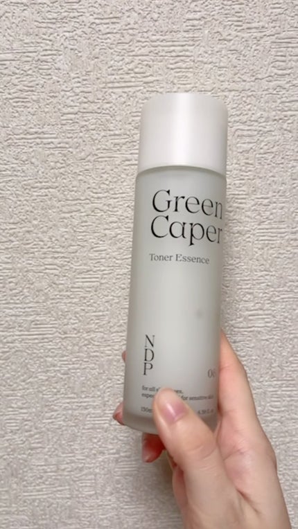 Green Caper Toner Essence/NATURAL DERMA PROJECT/化粧水の人気ショート動画