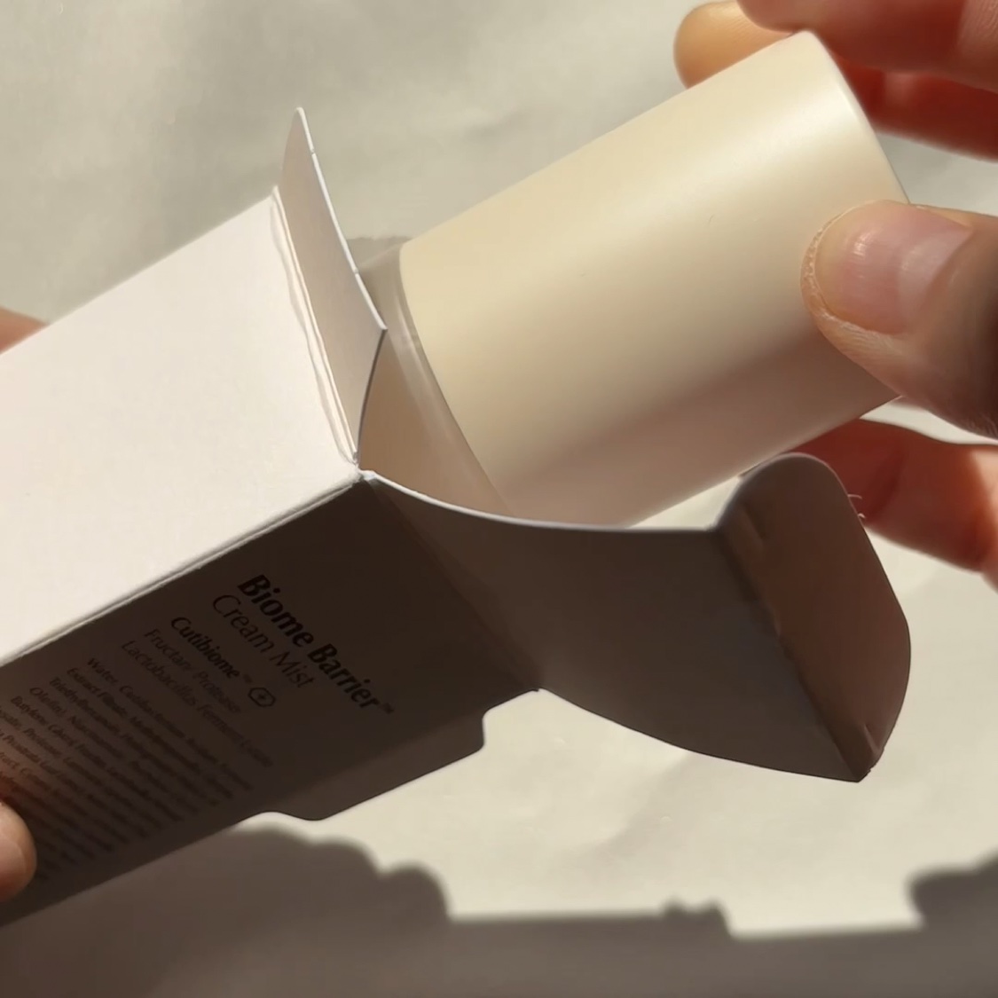 バイオームバリア クリームミスト/UIQ/ミスト状化粧水を使ったクチコミ（3枚目）