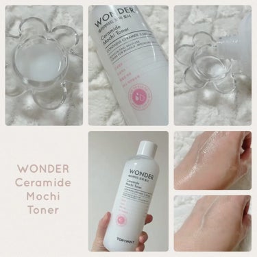 TONYMOLY Wonder Ceramide Mochi Toner（トニーモリーワンダーCモチトナー）のクチコミ「TONYMOLY 様(@tonymolyJP )よりご提供いただきました。 #PR

#TON.....」（2枚目）