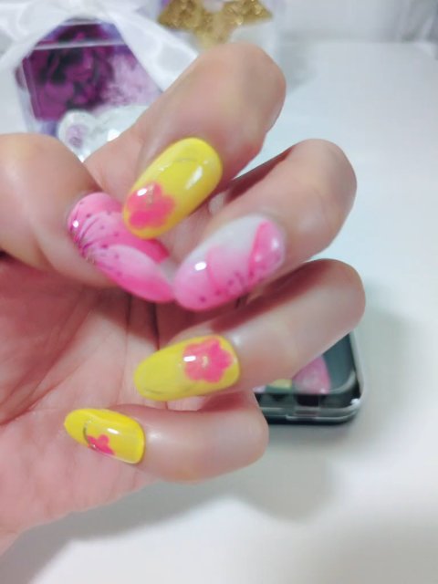 ネイルチップ/ハンドメイド/ネイルチップ・パーツを使ったクチコミ（1枚目）