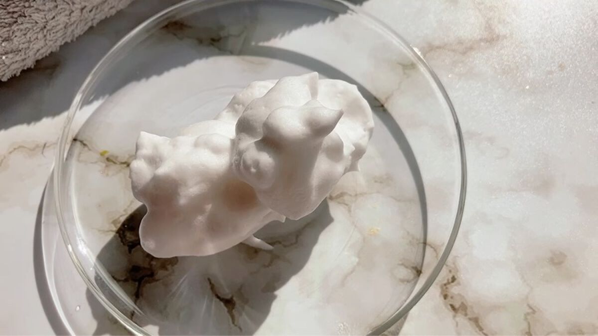 濃密あわ洗顔どろアミノ/エーエフシー/洗顔フォームの動画クチコミ3つ目