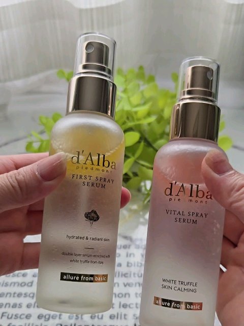 ダルバ ホワイトトリュフバイタルスプレーセラム/ダルバ/ミスト状化粧水を使ったクチコミ（2枚目）