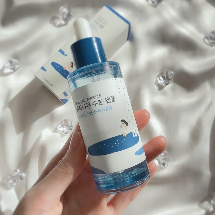 白樺水分セラム/ROUND LAB/美容液を使ったクチコミ（2枚目）