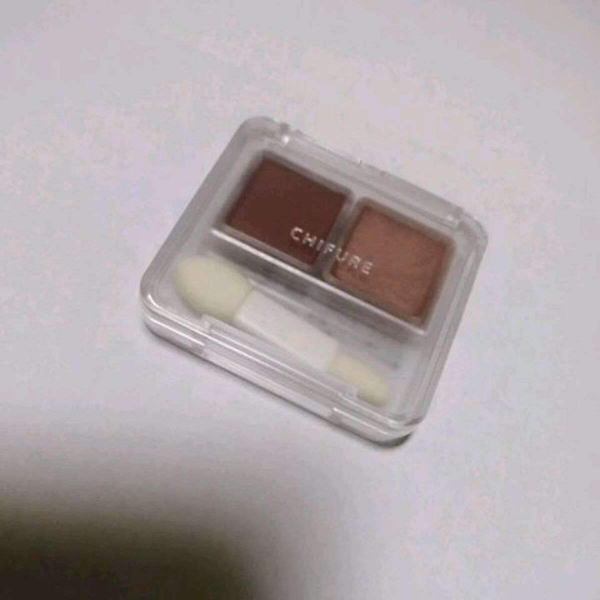 ツイン カラー アイシャドウ/ちふれ/アイシャドウパレットを使ったクチコミ（1枚目）