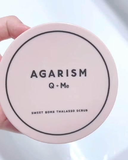 Q+Me スウィート ボム タラソ スクラブ/AGARISM/バスト・ヒップケアを使ったクチコミ(4枚目)