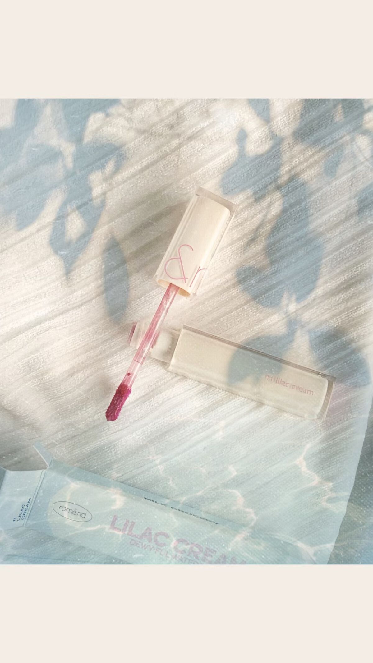 デュイフルウォーターティント/rom&nd/リップティントを使ったクチコミ（1枚目）