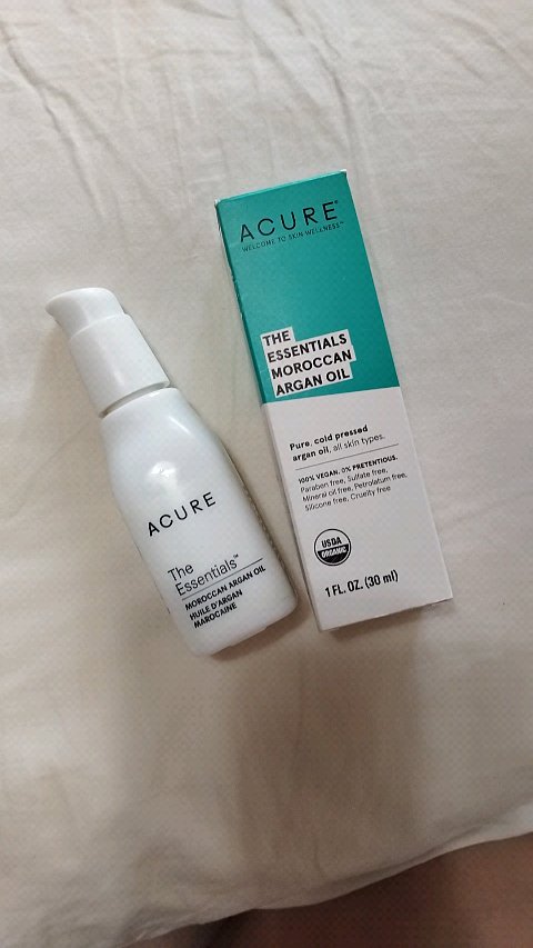 モロカンアルガンオイル/Acure Organics/美容液を使ったクチコミ（1枚目）