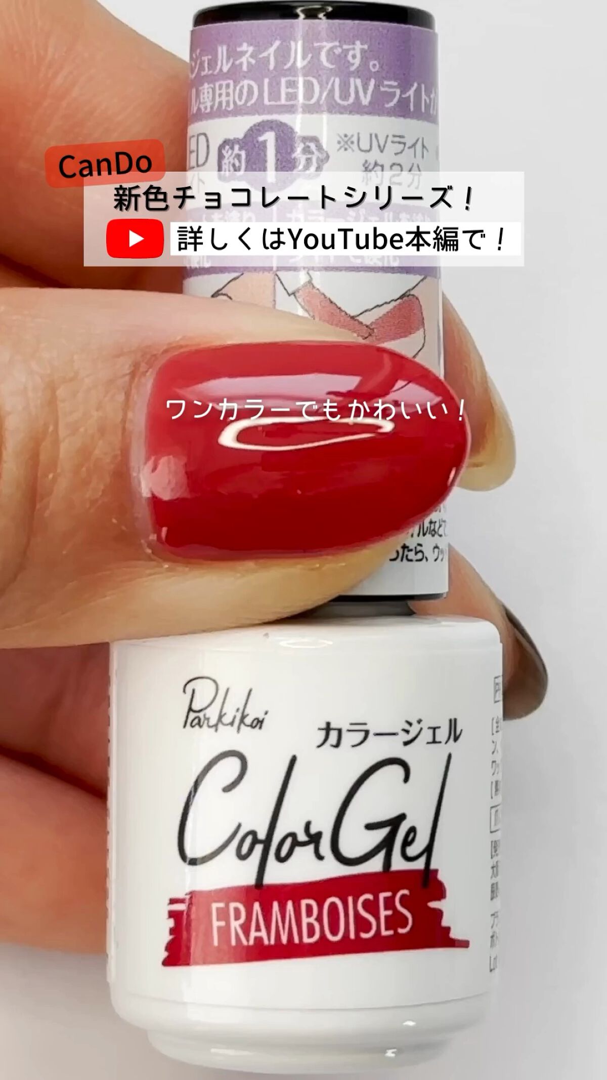 パル カラージェル/キャンドゥ/ジェルネイルを使ったクチコミ（1枚目）