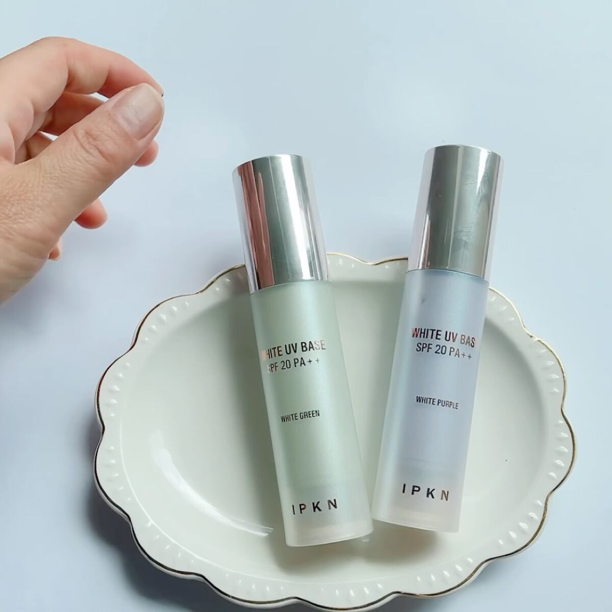 ホワイト ユーブイベース/IPKN/化粧下地を使ったクチコミ（3枚目）