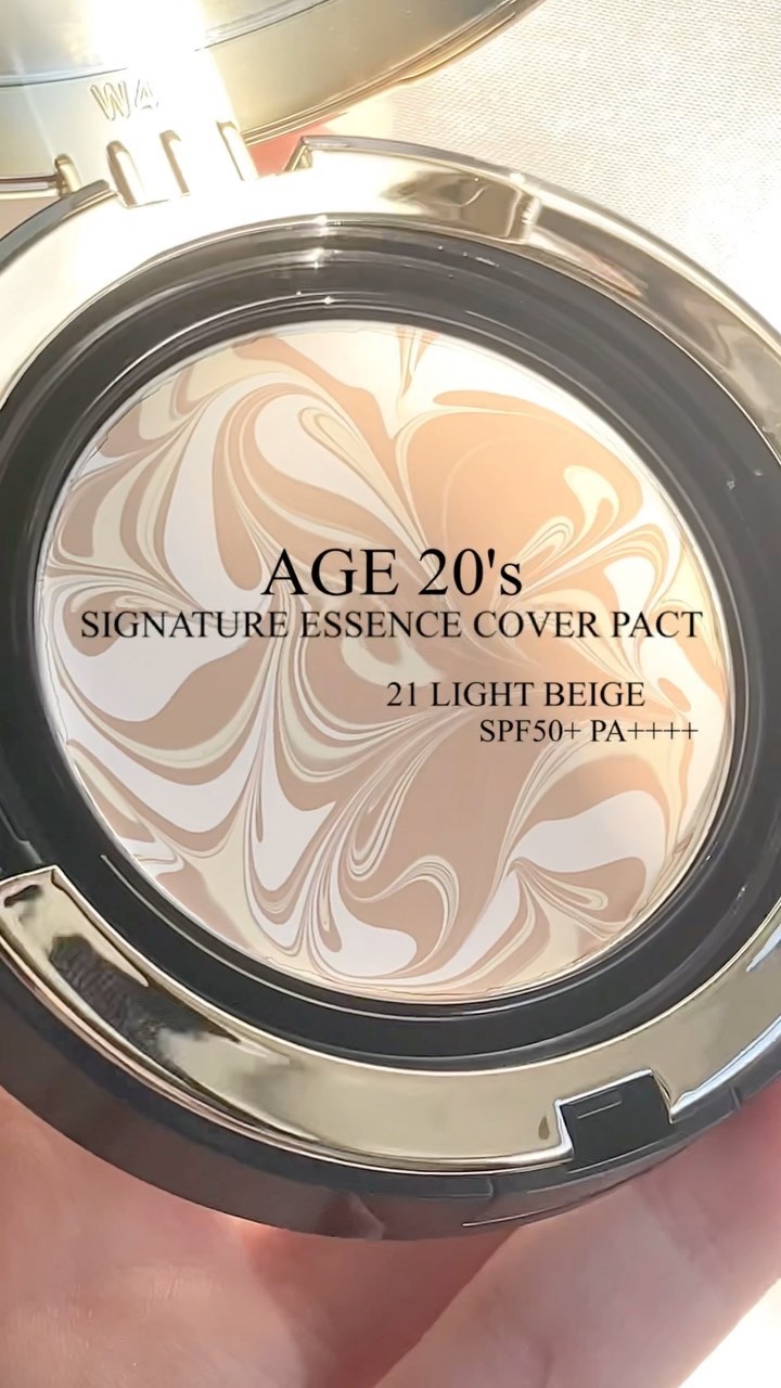 SIGNATURE ESSENCE COVER PACT　/AGE20’s/クリーム・エマルジョンファンデーションの動画クチコミ4つ目