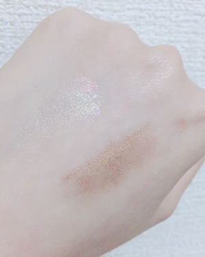 グリッタープリズム シャドウ/MISSHA/グリッターを使ったクチコミ（2枚目）