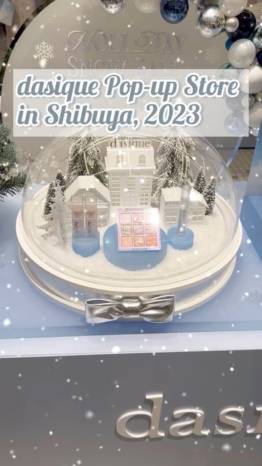 ❄️⛄️デイジークポップアップ⛄️❄️
とってもかわいいポップアップストアの様子動画です🥰
スノードームが販売されていました！
私はQoo10で買ったので到着待ちです😂
デイジークの全アイテムが揃ってい