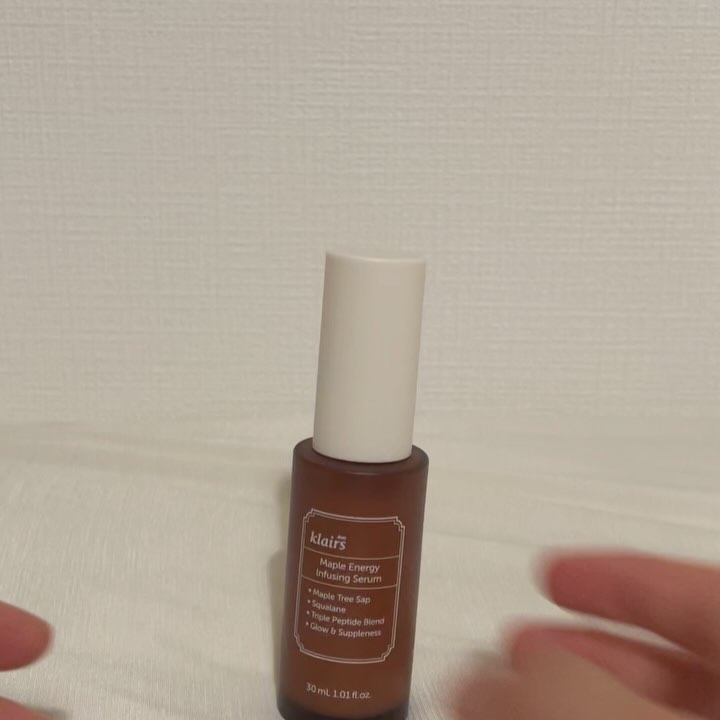 メープルエナジーインフュージングセラム/Klairs/美容液を使ったクチコミ（3枚目）