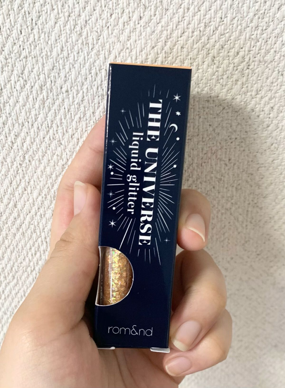 リキッド グリッター シャドウ/rom&nd/グリッターを使ったクチコミ（1枚目）