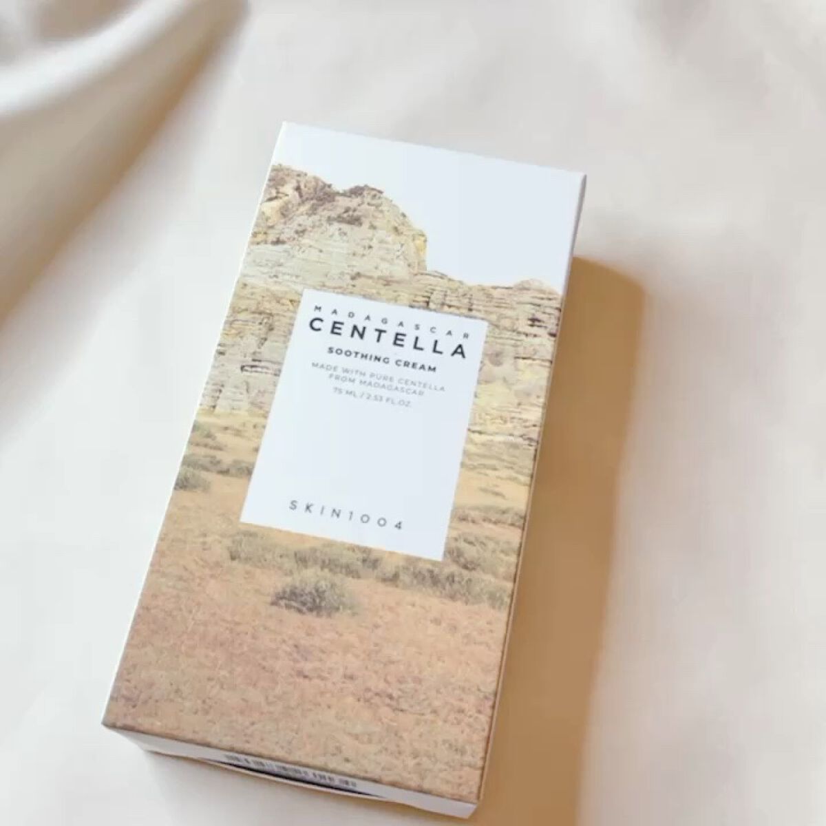 センテラ スージングクリーム/SKIN1004/フェイスクリームの動画クチコミ4つ目