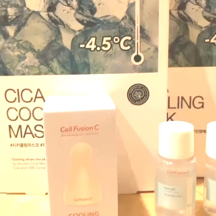 ファーストクーリングマスク/Cell Fusion C(セルフュージョンシー)/シートマスク・パックの人気ショート動画