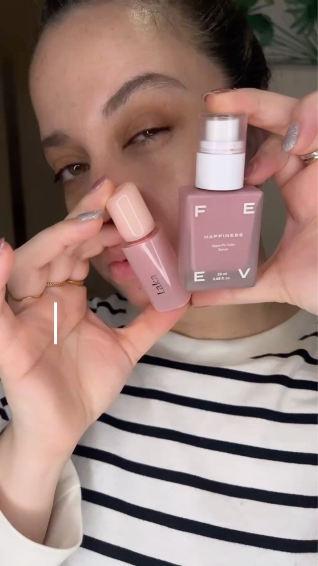 カラーセラム/FEEV/リキッドチークの動画クチコミ3つ目