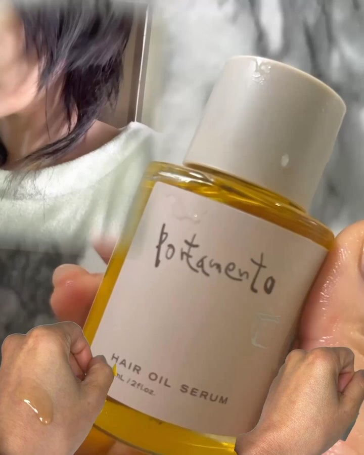 ヘアオイル セラム Concentrate/Portamento/ヘアオイルを使ったクチコミ（3枚目）