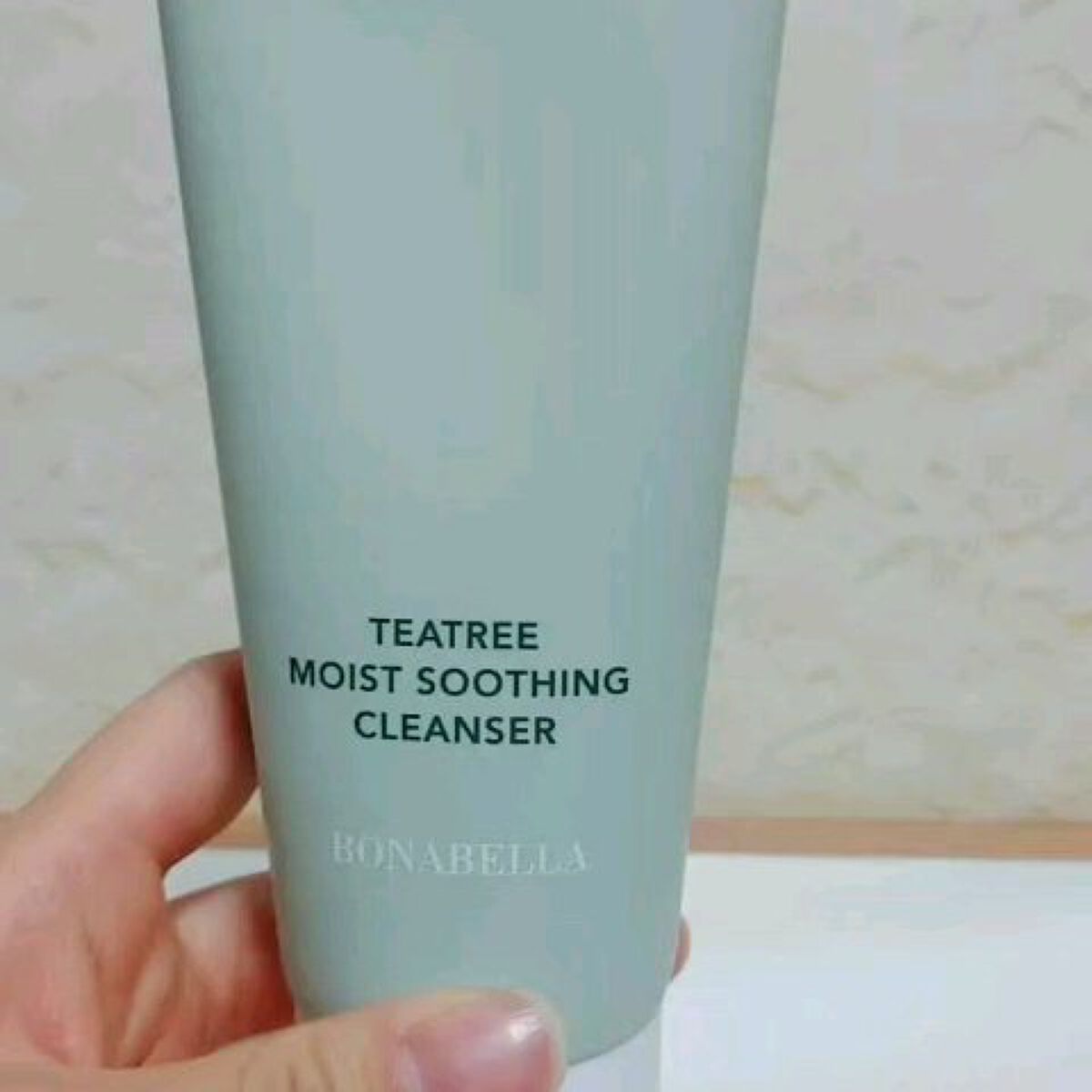 ティーツリー モイスト スージング クレンザー/BONABELLA/洗顔フォームの動画クチコミ1つ目
