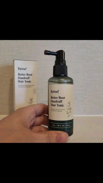 ベタールート ダンドラフ ヘアトニック/Daleaf/頭皮ローションを使ったクチコミ(1枚目)