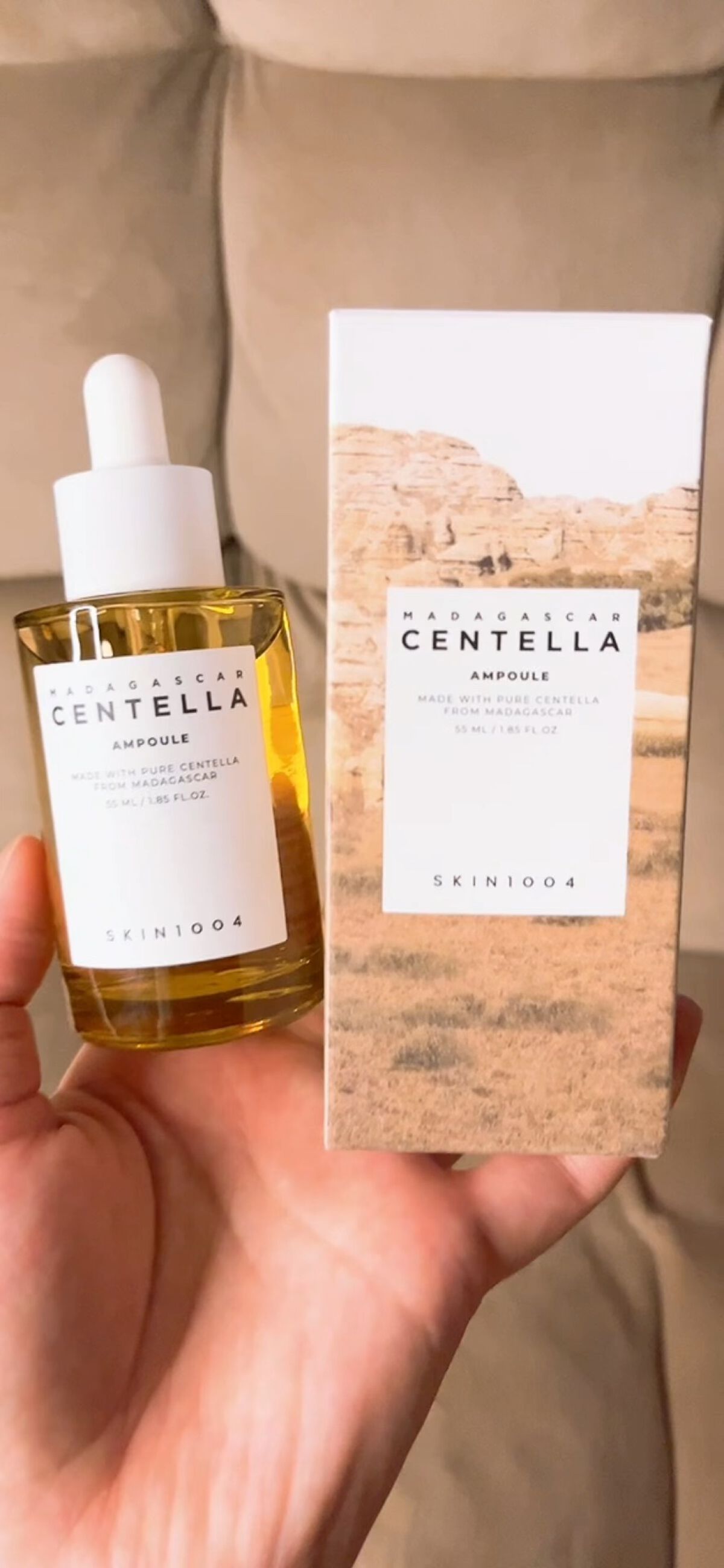 ▶さっぱり保湿で肌を鎮静🌱
ゆらぎ肌の私が求めてた美容液🧺


SKIN1004
センテラアンプル
55ml ￥2640 100ml ￥4620

SKIN1004は肌にのせるものは最も清くあるべき
っていうのがコンセプトで原料にこだわ