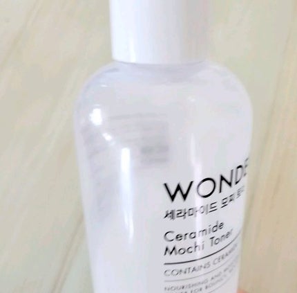 Wonder Ceramide Mochi Toner(トニーモリーワンダーCモチトナー)/TONYMOLY/化粧水を使ったクチコミ(2枚目)