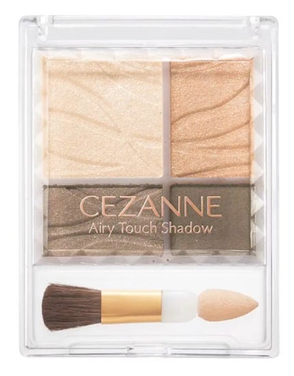 エアリータッチシャドウ/CEZANNE/アイシャドウパレットを使ったクチコミ(1枚目)