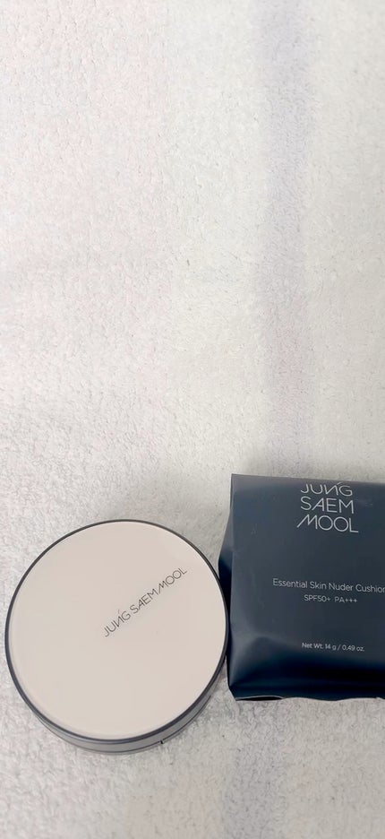 エッセンシャル スキン ヌーダー クッション/JUNG SAEM MOOL/クッションファンデーションの人気ショート動画