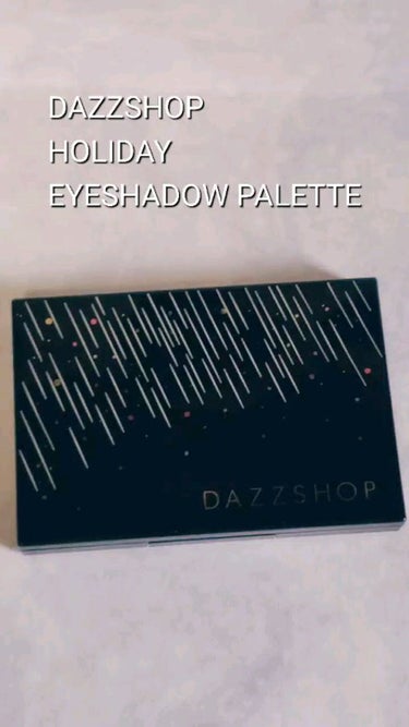 HOLIDAY EYESHADOW PALETTE /DAZZSHOP/アイシャドウパレットの動画クチコミ1つ目