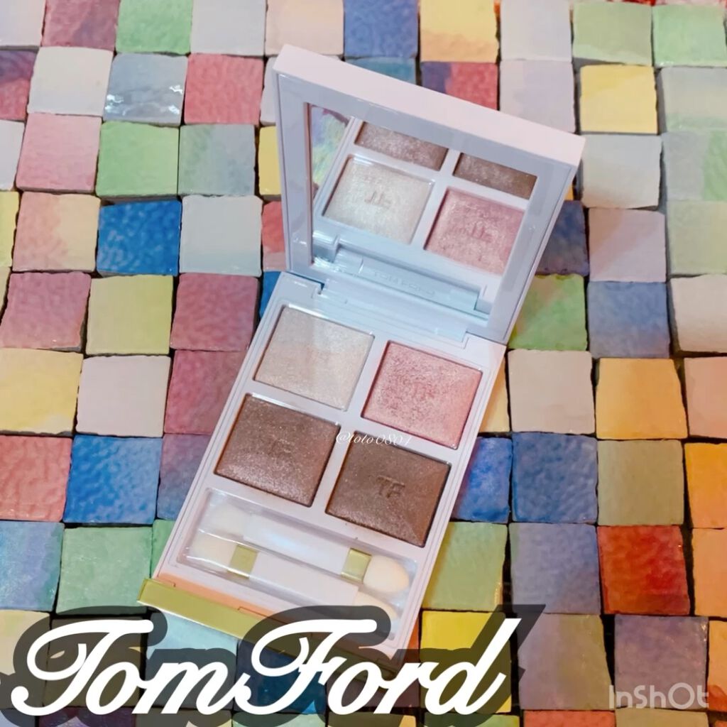 ソレイユ アイ カラー クォード/TOM FORD BEAUTY/アイシャドウパレットの人気ショート動画