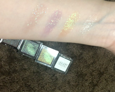UR GLAM　POWDER EYESHADOW/U R GLAM/単色アイシャドウを使ったクチコミ（2枚目）