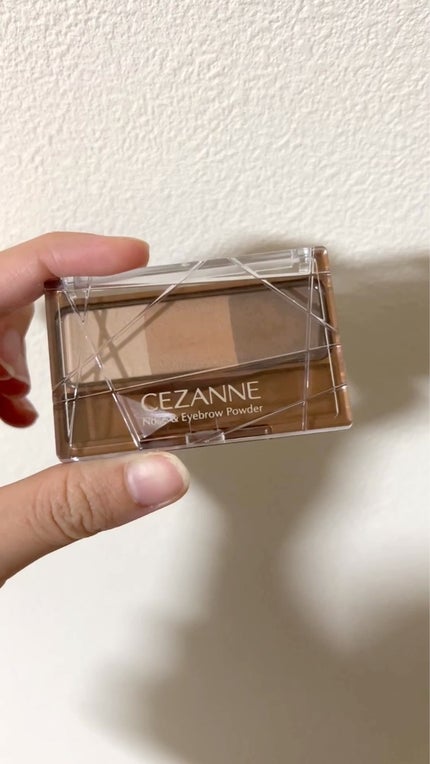 ノーズ&アイブロウパウダー/CEZANNE/パウダーアイブロウの人気ショート動画