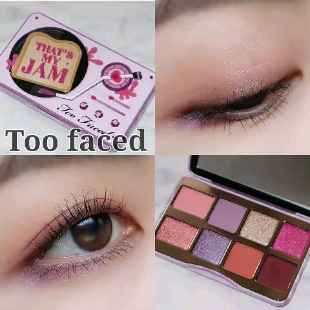  ザッツ マイ ジャム！ ミニ アイシャドウ　パレット ​/Too Faced/アイシャドウパレットの人気ショート動画