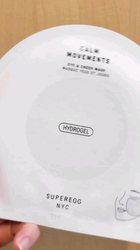 カーム ムーブメンツ アイアンドチーク マスク/SUPEREGG /シートマスク・パックの動画クチコミ1つ目