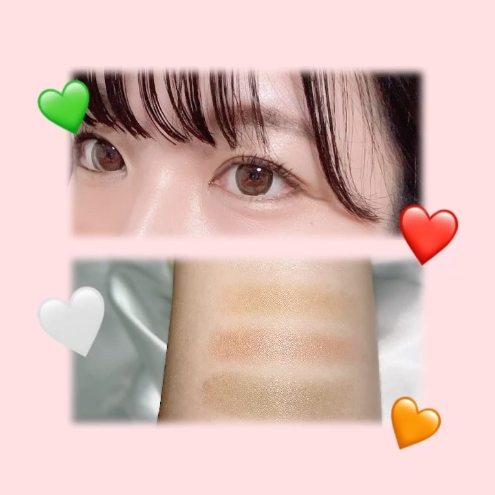 キスミー　フェルム　スタイリングアイパレット 03 ヴェールリネン/キスミー フェルム/アイシャドウパレットを使ったクチコミ（3枚目）